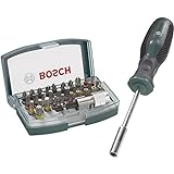 Bosch Accessories Promoline 2607017189 Bit-Set 33teilig Schlitz, Phillips,