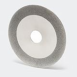 Diamant-Schleifscheibe 100mm/20mm für Sägeblatt-Schärfgerät, keilförmig für kleinere Säg