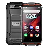 CUBOT Kingkong Mini 2 Outdoor Smartphone ohne Vertrag, Wasserdicht, Stoßfest, 4 Zoll Display, 3000mAh Akku, Android 10, Dual SIM, 3GB RAM/32GB, 8MP/13MP Kamera, Schwarz und R