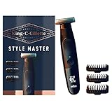 King C. Gillette Style Master Schnurloser 3-Tagebart-Trimmer Für Männer Mit 4D-Klinge, Valentinstag Geschenk für I