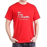 CafePress Eat Sleep ER Doc.PNG T-Shirt aus 100 % Baumwolle Gr. M,