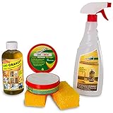 Obenland UNI-REIN universalreiniger 300 (2 Schwämme) + Obenland UNI-ORANGE-PLUS Orangenreiniger 500