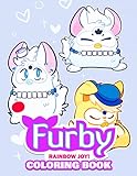 Rainbow Joy! - Furby Coloring Book: Cuties coloring for kids - Boost Creativity