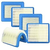 EMAGEREN 5 Stück Traktor Luftfilter Ersatz Briggs Stratton 491588S 491588 399959 Ersatzluftfilter Premium Luftfilter-Kartusche Dauerhafter Luftfilterpatrone Sabo Luftfilter Filter für R