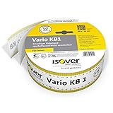 Isover Vario KB 1 40 m x 60 mm einseitiges Klebeband für Überlappungen im I