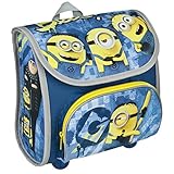 Scooli MNRS8240 - Vorschulranzen Cutie mit Klettverschluss, ergonomisch, leicht, Minions, ca. 4,5 L