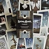 78 Blätter Anima Mundi Tarotkarten für Anfänger, Familienparty Paper Card Entertainment Board Spiel Oracle Tarot Karten (englische Ausgabe)