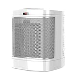 Heizung Tragbare Kleine Keramik Space Heater for Badezimmer und Indoor Home Use, weiß