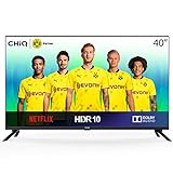 CHiQ Smart TV 40 Zoll, Full HD,WiFi, Video,Bluetooth, YouTube, Netflix, Triple T
