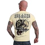 Yakuza Herren Far from The Enemy T-Shirt, Pale Banana, M