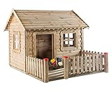 Unbekannt Spielhaus Lucas mit Veranda - Holz-Spielhaus Kinder-Garten Kinder-H