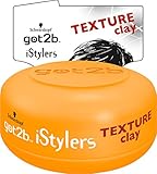 Schwarzkopf Got2b iStylers Texture Clay, 3er Pack (3 x 75 ml)