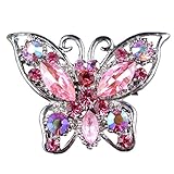 Schöne Schmetterling Form Brosche Nadel Anstecker Brooch Geschenk Schmuck - R