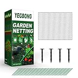 Asotagi Vogelnetz für Garten, Netz, Gartenpflanzennetz, schützt Pflanzen und Obstbäume vor Vögeln, Insekten, Geflügel, Infing, bester Z