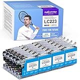 20 myCartridge SUPCOLOR LC223 Kompatibel für Brother LC-223 LC 233 Patronen MFC J5320DW J880DW J480DW J5620DW J4420DW J4120DW J5720DW J5625DW J4620DW DCP-J562DW Drucker (Schwarz/Cyan/Magenta/Gelb)
