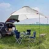 PJLHHM Wohnmobil Heckzelt Vorzelt, Leichtes Vorzelt, Tragbares Wasserdichtes Zelt Mit Klappbarer Heckklappe, Passend Für Verschiedene M