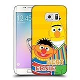 Head Case Designs Offizielle Sesame Street Bert and Ernie Darsteller Harte Rueckseiten Handyhülle Hülle Huelle kompatibel mit Samsung Galaxy S6 Edg