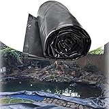 Teichfolie | Gartenteichfolie 1,5x3m 2x2m 4x5m 5x8m 6x8m Flexible HDPE Fischteichfolie für Gartenteich Flüsse F