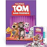 300 Teile Schwieriges Puzzle für Erwachsene Teenager Talking Tom and Friends Poster Klassisches Puzzle 300 Teile Familienpuzzle Lernspiele für Kinder Erwachsene 14,9' x10,2