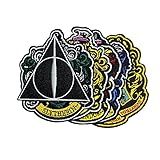 Harry Potter - Offizielle Aufnäher Wappen Patch - Aufbügeln - Deluxe x6 - Cinerep