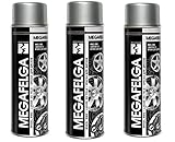 Fahrzeugteile Hoffmann 3er Sparpack 500ml Felgenlack Silber Felgen Farbe Felgenspray Sprühfarb