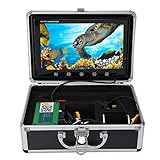 10.1in Underwater Fishing Camera, 1204 x 600 Display Resolution, 1000TVL HD WiFi Fishing Camera Fischfinder Unterwasserfischen Kamera 164ft 6LED Wide Angle IP68 unterwasserkamera Ang