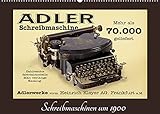 Schreibmaschinen um 1900 (Wandkalender 2022 DIN A2 quer) [Calendar] S