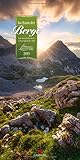 Im Bann der Berge 2019, Wandkalender im Hochformat (33x66 cm) - Naturkalender / Literaturkalender mit Zitaten mit Monatskalendarium (Literarische Reihe)