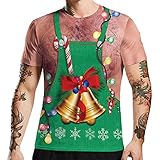 Herren Casual Rundhals Pullover 3D brustmuskeln Druck Kurzarm t-Shirt Bluse 2168eich aabel XXXL Business– Langarm–100% Anton b Klassische Baseball-Jacke Langen icon Futura Baumwollmischung