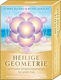 Heilige Geometrie: Lichtvolle Schöpfungsenergie für jeden Tag - 50 Karten mit Begleitb