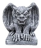 stoneandstyle Steinfigur hockender Gargoyle Torwächter frostfest wetterfest Steing