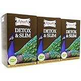 Apsara Detox Tee und Slim Tea in Beutel, unterstützt Entschlackungskur, Abnehm Kräutertee 3 er Set (60 Teebeutel), Stoffwechsel anregen und wirkt verdauungsfördernd zum Aufbau der D