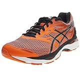 ASICS Herren Gel-cumulus 18 Laufschuhe, Mehrfarbig (Hot Orange/Black/White), 40.5 EU