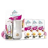Glade Touch & Fresh (Brise One Touch) Vorteilspack, Halter + Nachfüller (4 Stück), Relaxing Z