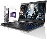 Lenovo (15,6 Zoll HD) Notebook (AMD A4-9125 2x2.6 GHz, 8GB DDR4 RAM, 512 GB SSD, Radeon R3, HDMI, Webcam, Bluetooth, USB 3.0, WLAN, Windows 10 Prof. 64 Bit, MS Office 2010 Starter) #6200