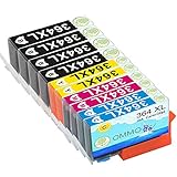10 Druckerpatrone 364XL HP-364 Kompatibel mit HP OfficeJet 4620 4622 Photosmart 5520 5524 6520 5510 7520 6510 5515 B8550 C5380 C6380 C5380 C5390 Deskjet 3070A 3520 3524 3522 Patronen -C