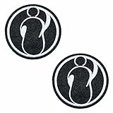Sgucci LOL IG Team Logo Invictus Gaming E-Sports Games Stickerei Patch Nähen/Bügeln Patch Applikationen für Kleidung Rucksäcke Jeans Dekoration Abzeichen DIY Zubehör 2 Stück