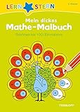 LERNSTERN Mein dickes Mathe-Malbuch Rechnen bis 100/ E