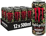 Monster Energy Assault, 12x500 ml, Einweg-Dose – die revolutionäre Geschmacksattack