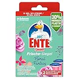 WC Ente Frische-Siegel, Nachfüller für den WC Stein aus Gel, Floral Fantasy, 5er Pack (5 x 72 ml)