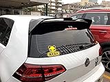Abs Kofferraum Heckspoiler FlüGel FüR VW Golf 7 MK7 2013-2017, Hinten Spoiler Spoilerlippe Performance Tuning Lippe Wing Spoiler Body