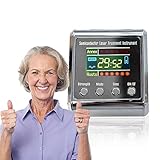 gxfc Laser-Therapie Handgerät, Nanometer-Uhr Halbleiter-Laser-Behandlungsinstrument, Nasen-Kongestion Physiotherapie, Blutdrucküberwachung M