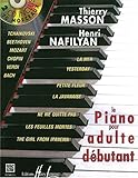 Thierry Masson : Piano Pour Adulte Débutant Avec 2 Cd - Partitions, CD