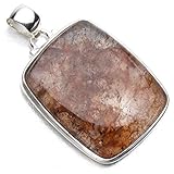 StarGems 925er Sterling Silber Calcite Einzigartig Handgefertigt Anhänger 5,08cm Calcite P0887