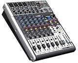 Behringer Xenyx X1204USB Mischpult mit USB-Audio-Interface (12-Kanal, 2/2 Bus)