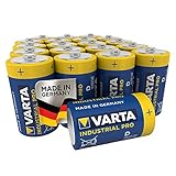 VARTA Industrial Batterie D Mono Alkaline Batterien LR20 - 20er pack, Made in Germany