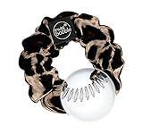 invisibobble Haargummi Leo Scrunchie Purrfection, Haargummis starker Halt für Mädchen & Damen, Scrunchies Samt Leo, designed im Herzen Mü