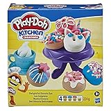 Play-Doh Bunte Donuts, Knete für kreatives Spielen, für Kinder ab 3 J