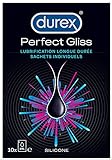 Durex - Perfect Gliss Sexual-Gleitmittel – Anal Silicone – Langanhaltend – 10 Beutel à 5