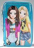 TOPModel 3-fach Federtasche Friends Türkis Grün Nr 7970 D
